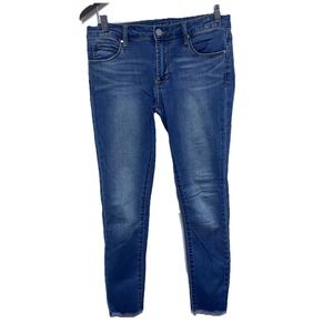 Articles of Society Jeans Womens 27 Medium Wash Mid Rise Skinny Ankle Stretch